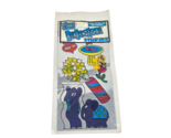 VINTAGE 1983 GORDY SILVER GLOW REFLECTION STICKERS NEW SEALED MIRROR ELE... - $37.05