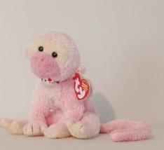 TY Beanie Baby - POET the Monkey (6 inch) - With Ear And Tush Tags  - $9.85