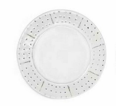 VIETRI 1pc FORTE CANAPA WHITE-GREY PLATE 6.75&quot; BNEW - £15.77 GBP
