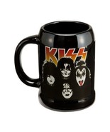 Kiss 87079 Rock Band 20 Ounce Ceramic Beer Stein Coffee Mug Cup Black - $753.96 MXN