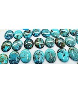 Large Natural Royston Turquoise - 25x35mm Turquoise Cabochon - Turquoise... - $48.50