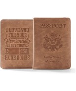 Gifts For Him, Valentines Day Gifts For Him, Passport Holder Wallet - $27.01 CAD