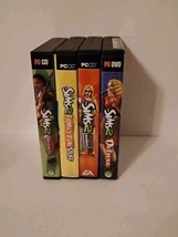 Sims 2: EA Sports 4 PC+ 1 DVD Windows Games Expansion Packs Lot of 5 - £37.42 GBP