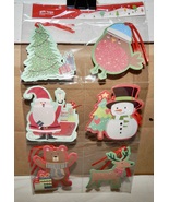Christmas Gift Tags 12 Each 4” x 3” By Happy Homes NIB 271Z - £3.10 GBP