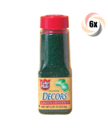 6x Shakers Cake Mate Decorating Decors Green Crystals | 2.25oz | Fast Sh... - €22,43 EUR