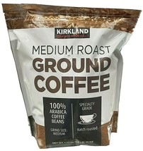KIRKLAND SIGNATURE Medium Roast Coffee, 2.5 Lb, Brown, 40 Ounce (Pack of... - $24.64