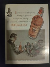 Old Grand-Dad Bourbon Ad 1955 Stag Party Frankfort Vintage Magazine Print - $185.15 MXN