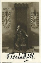 Fritz Lang&#39;s DIE NIBELUNGEN (1924) Postcard SIGNED BY THEODOR LOOS King ... - £138.27 GBP
