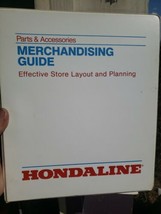 1983 Honda Dealer Vintage Parts And Accessories Merchandising Guide in b... - $29.69