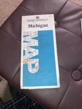 Rand McNally Michigan State Highway Travel Road Map - £4.70 GBP