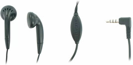 Alcatel CCB3160A10C0 Stereo Headphones with Mic 3.5mm Black Genuine - $139.79 MXN
