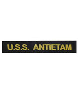 U.S.S. Antietam - US Navy Cap Tally Ribbon Hat Band WW2 WWII - €17,04 EUR