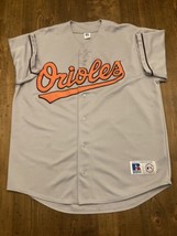 Vintage Russell Baltimore Orioles Gray Jersey XL MLB Baseball 90’s - £58.98 GBP