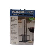 Waring Pro Professional Quality Cordless Wine Opener Model WWO40TWM*NEW ... - $12.86