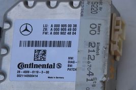Mercedes Multi Purpose Camera Light & Lane Departure Warning A0009050038 image 7