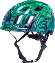 Kali Bicycle Child Chakra Lighted Jungle Helmet Xs Gloss Green - £35.98 GBP