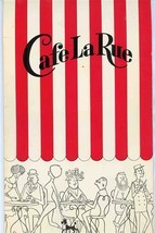 Cafe La Rue Menu &amp; Wine List Golden Hotel Reno Nevada 1950&#39;s - £151.94 GBP