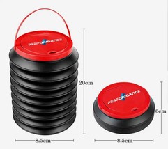 sport bin/Trash can, easy to store and fold away for bmw m sport - $323.12 MXN
