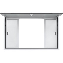 VEVOR Concession Window 60&quot;x36&quot;, Aluminum Alloy Food Truck Service Windo... - $896.02