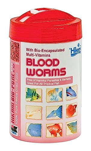 Hikari Bio-Pure Freeze Dried Blood Worms for Pets, 0.42-Ounce - $9.55