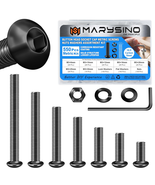 550pc M3 Screw &amp; Nut Kit – Button Head Socket Cap Bolts, Washers, Hex Wr... - $16.03