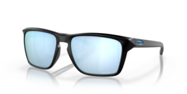 Oakley Sylas Polarized Sunglasses OO9448-2757 Matte Black W/ Prizm Deep Water - $118.79