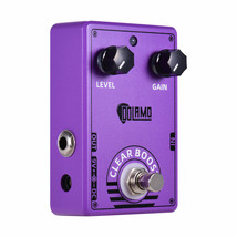 Dolamo D-6 Clear Boost Guitar Effect Pedal Gain Level Controls - $335.55 MXN