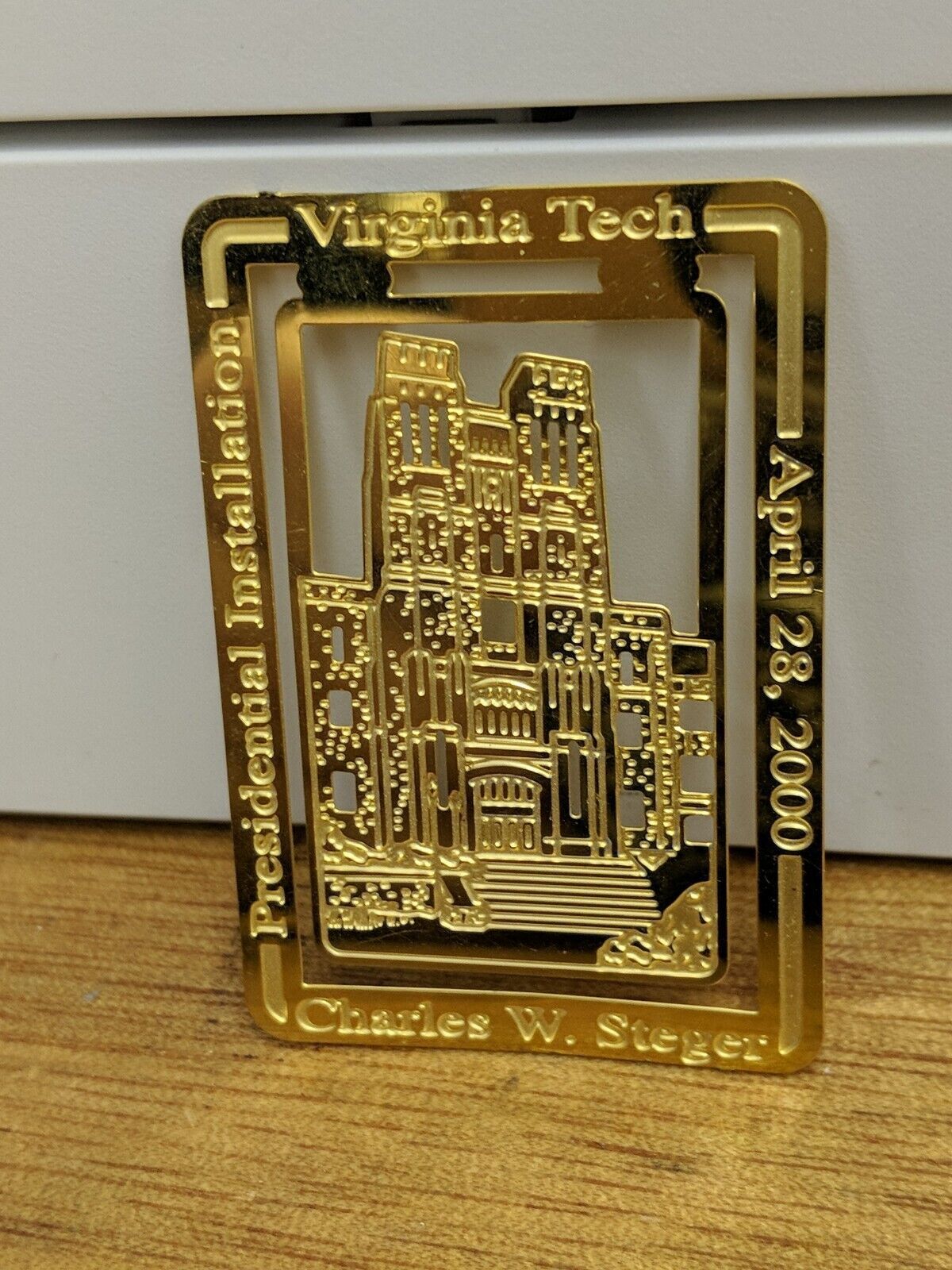 Virginia Tech Charles Steger Presidential Installation April 2000 Metal ... - $14.84