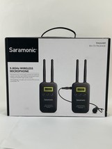 Saramonic VmicLink5 5.8GHz Wireless Microphone RX+TX Package New - £117.25 GBP