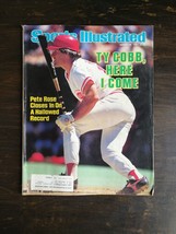 Sports Illustrated August 19, 1985 Pete Rose Cincinnati Reds Hit Record 224 - £5.41 GBP