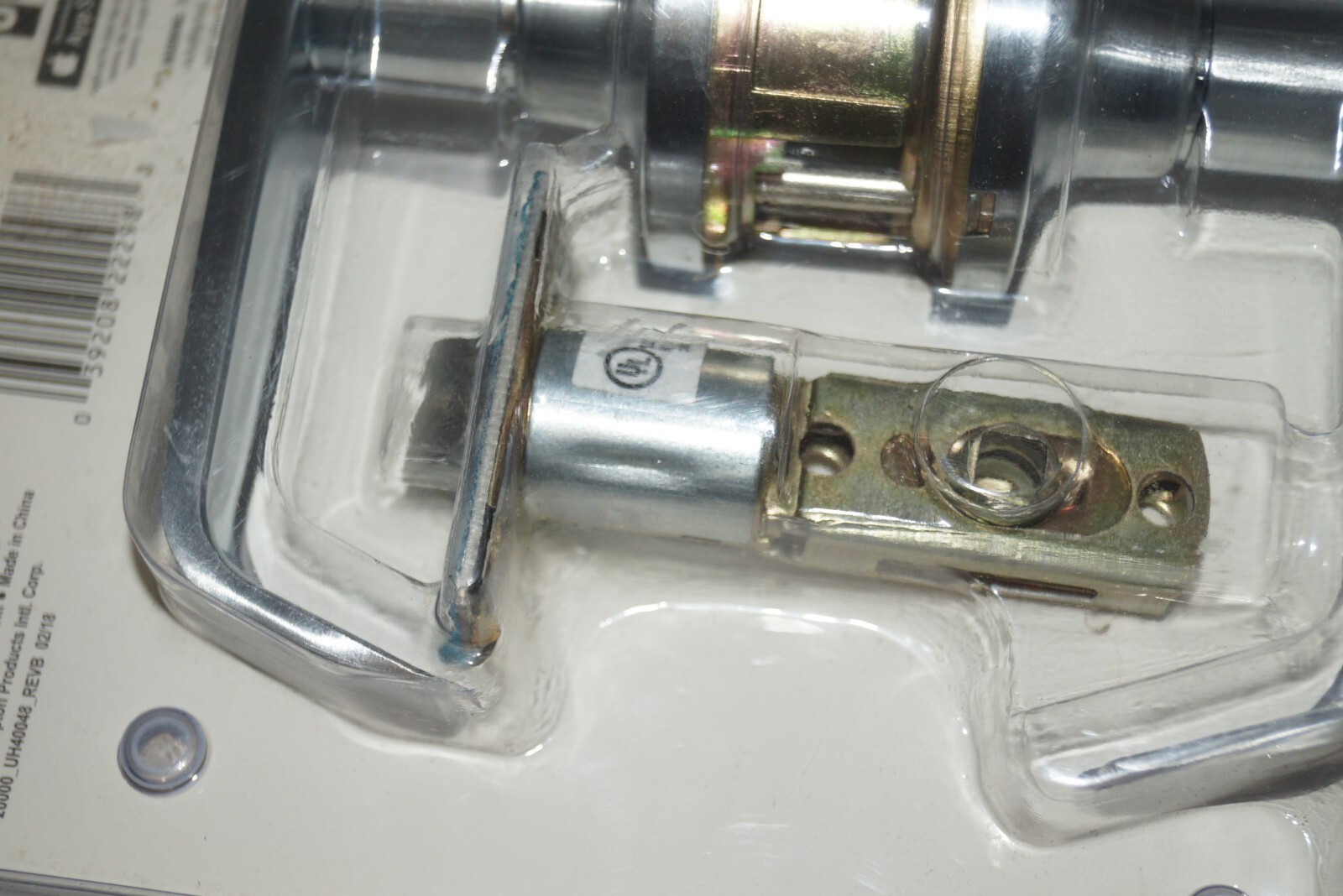 Universal Hardware Privacy Light Duty Commercial Chrome  Door Handle UH40048 Item image 3