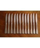 Lot of 12x Dinner Knives Hollow Oneida AMERICAN COLONIAL CUBE Satin Stai... - $887.77 MXN