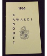 Glenbrook South H.S. (GBS) 1965 G.A.A. Banquet Awards Program - £22.18 GBP