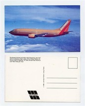 Southwest Airlines Boeing 737-300 Postcard In Flight  - £11.80 GBP