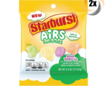 2x Bags Starburst Airs Sour Tropical Assorted Flavors Soft Gummies Candy... - £10.48 GBP
