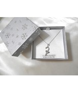 Department Store 18&quot; SS Candy Cane Diamond Pendant Necklace HL605 $100 - $785.76 MXN