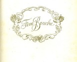 Fine Bouche French Restaurant Menu and Wine List 1980&#39;s Centerbrook Conn... - $84.37