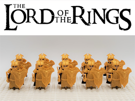 LOTR Mirkwood Elves Heavy Bow Infantry Army Set 10 Minifigures - $21.99