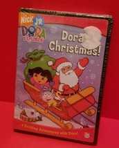 Dora The Explorer DVD Christmas Cartoon Holiday Adventures Songs Santa 2004 New - £11.45 GBP