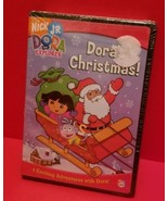 Dora The Explorer DVD Christmas Cartoon Holiday Adventures Songs Santa 2... - £11.20 GBP