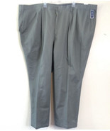 New with Tags Docker No Wrinkle Twill Classic Fit Pleated Pants W 60 x L 32 - £29.75 GBP