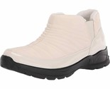 Easy Street Women Zip Up Ankle Booties Jax Size US 7.5M White Faux Patent - $36.63