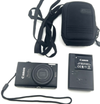 Canon PowerShot ELPH 110 HS IXUS 125 Digital Camera 16.1MP Black TESTED ... - £350.72 GBP