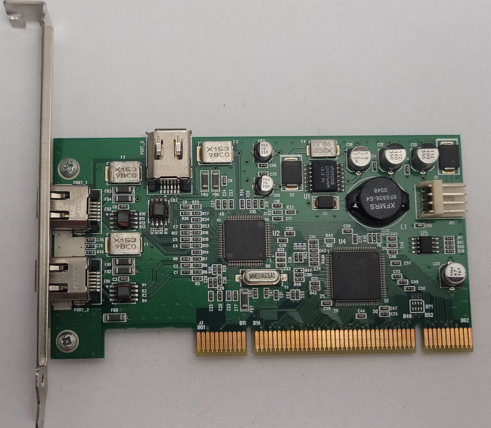 VisionTek VT1394 Firewire Expansion PCI Card , 2 Ports +1 Internal , IEE... - $9.77