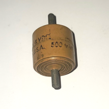 500PF 20kv HIGH VOLTAGE TRANSMITTING DOORKNOB CAPACITOR 500MMF 20KV HAM ... - $6.45