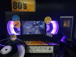 Retro VHS Lamp,Corpse Bride,Top Quality Amazing Gift For Any Movie Fan,Man Cave  - £15.07 GBP