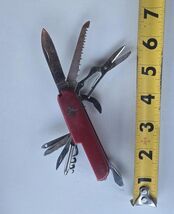 Vintage 11 Function Star In Q Swiss Army Multi-Tool Pocket Field Survival - $9.90