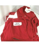 #1 Red Kap Mens Zip-front Cotton Coverall 54 Red Sz Long 54-LN CC18RD *S... - $20.51 CAD