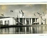 British Pavilion on Lagoon of Nations New York Worlds Fair Real Photo Po... - $17.87