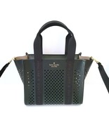 Kate Spade KL055 Kip Perforated Leather Small Tote Bag Handbag Black - $182.69 CAD